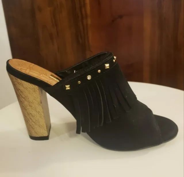 Mule Via Marte cor preta número 36. 