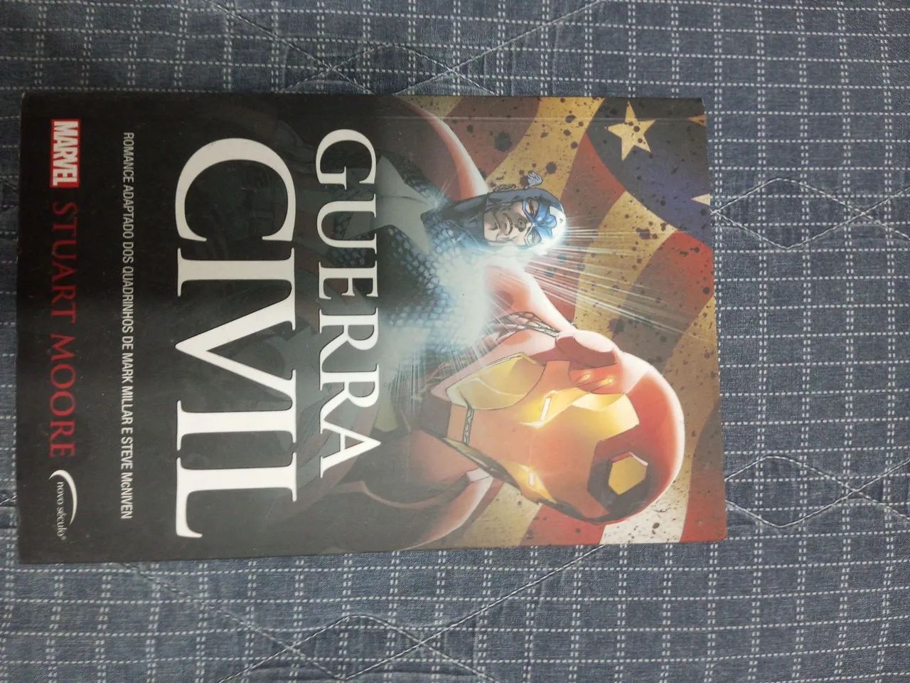 Livro Marvel comics guerra civil