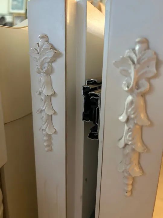 Berço e Cômoda Branco para Bebê - Foto 3