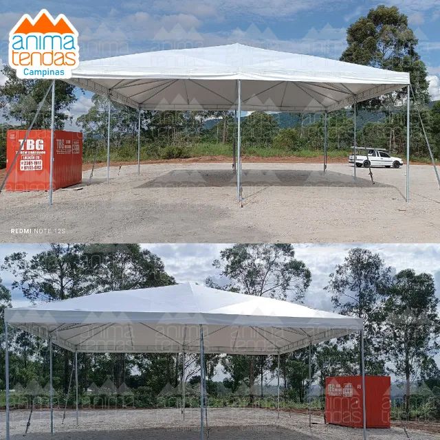 Tenda 10x10 Galvanizada 12x Sem Juros - Foto 3