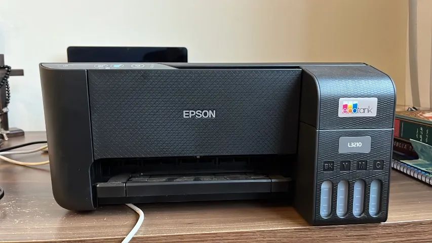 Impressora Multifuncional Epson Ecotank L3210 - Jato de Tinta Colorida - Foto 2