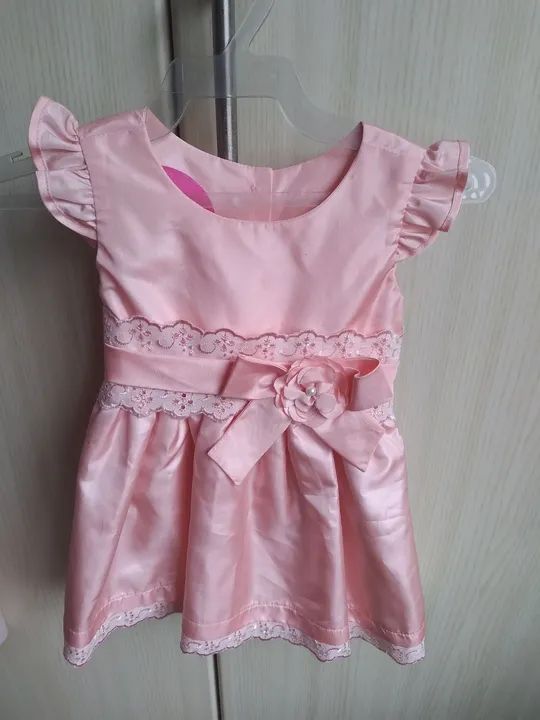 Vestido infantil tamanho 2 3 4 - Foto 5