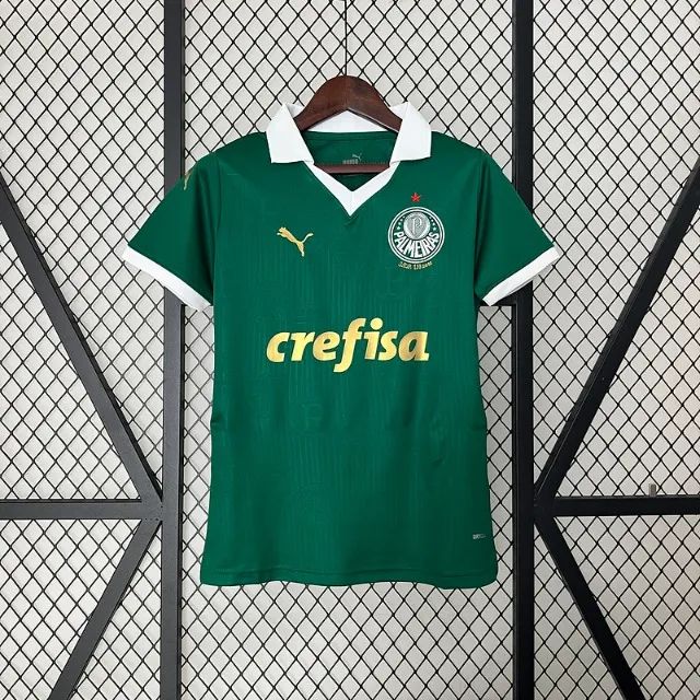 Camisa Palmeiras Feminina I 2024 Roupas Sul (Águas Claras
