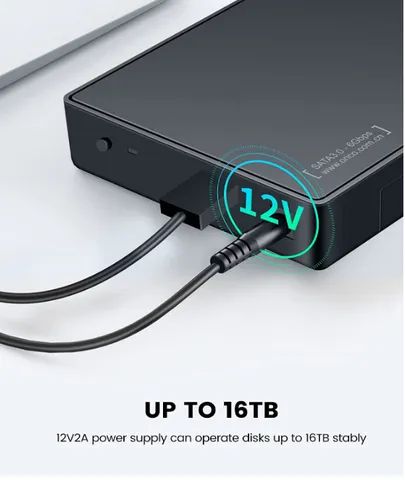 Case de disco rígido externo 3.5mm Orico Novo - Foto 3