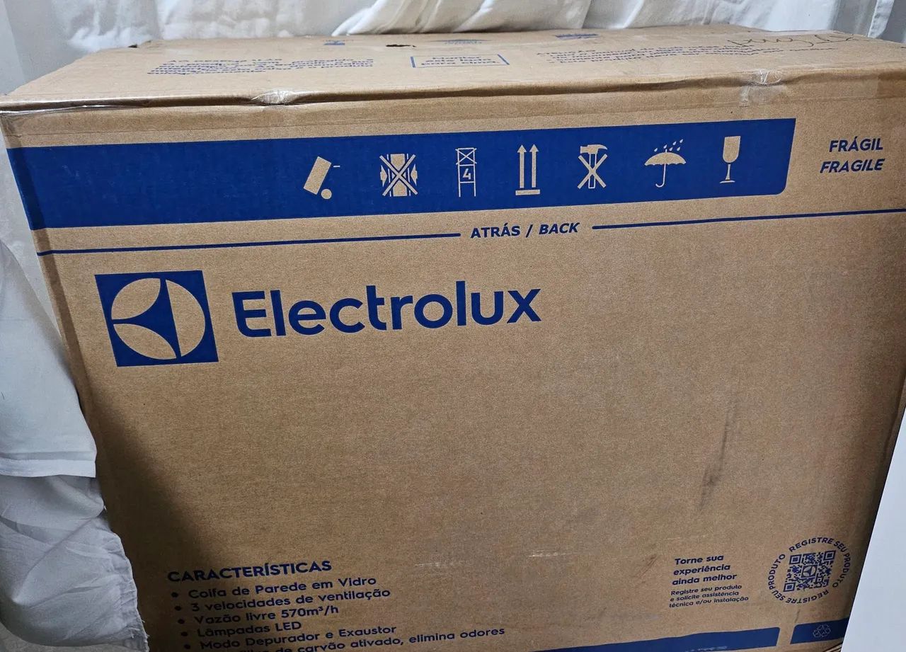 Coifa de parede Electrolux Efficient com luz de led - Foto 6