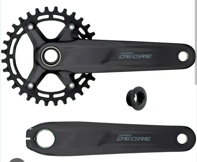 Kit 4 pe as shimano deore 5100 Cambio Alavanca Casesete Pedivela