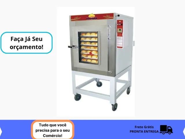 Forno 8 Esteira a Gás Turbo Bivolt