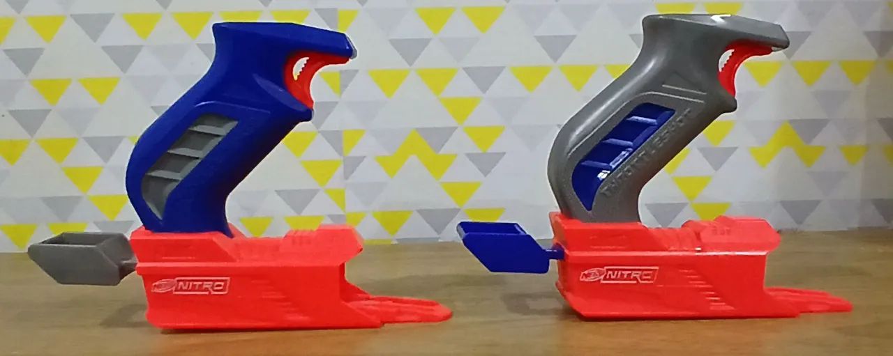 Kit com 2 lançadores nerf nitro hasbro 2016
