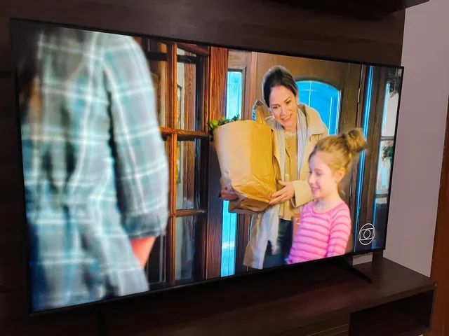 TV QLED Samsung 55 - único dono com nota - Foto 5
