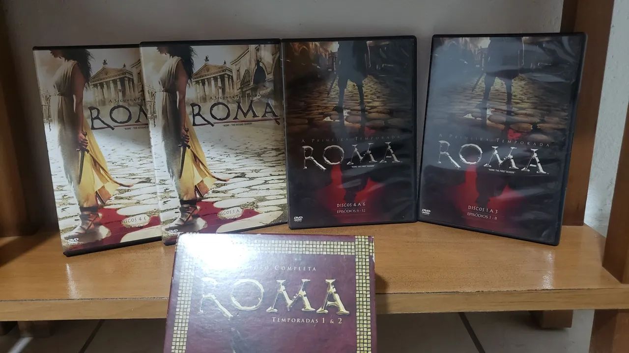 Coleção Completa Roma - Temporadas 1 e 2 - 11 DVDs - Foto 2