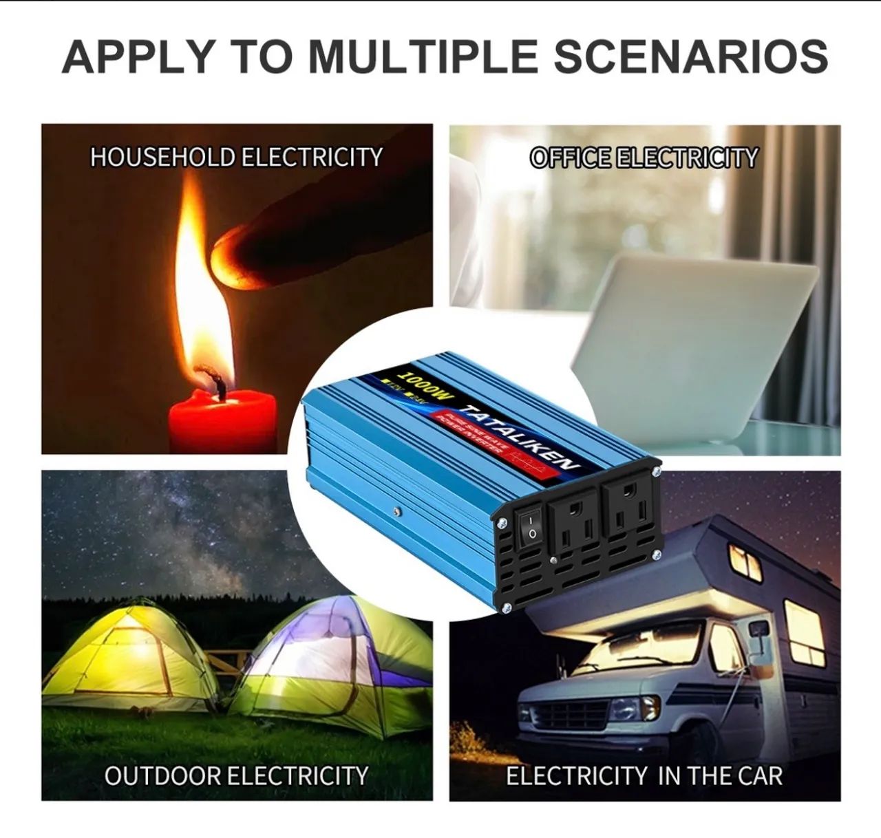 Inversor 12v para 110v onda Pura - Foto 5