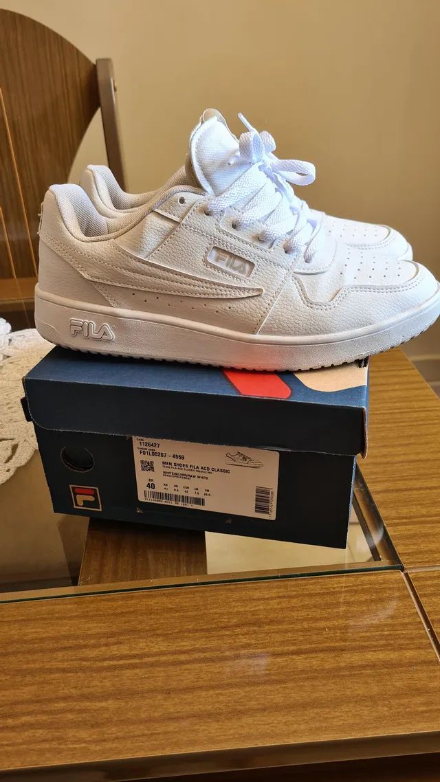 Novo best sale fila branco