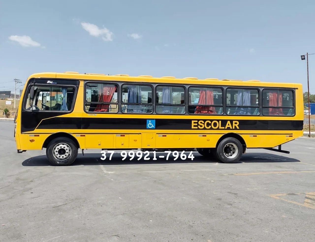 Ônibus Mercedes 1519 Caio Escolar - Foto 8