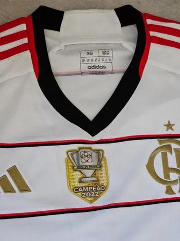 Adidas Flamengo Away 2022 Copa do Brasil Champion Patch Jersey