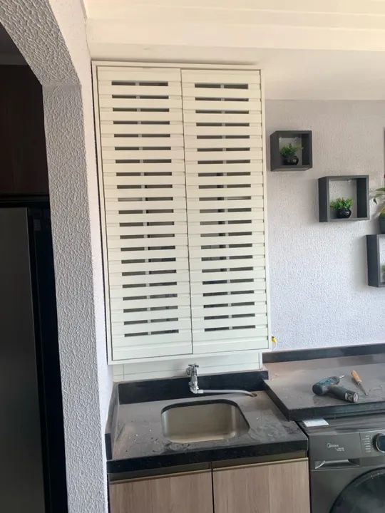 Móvel para aquecedor gás 