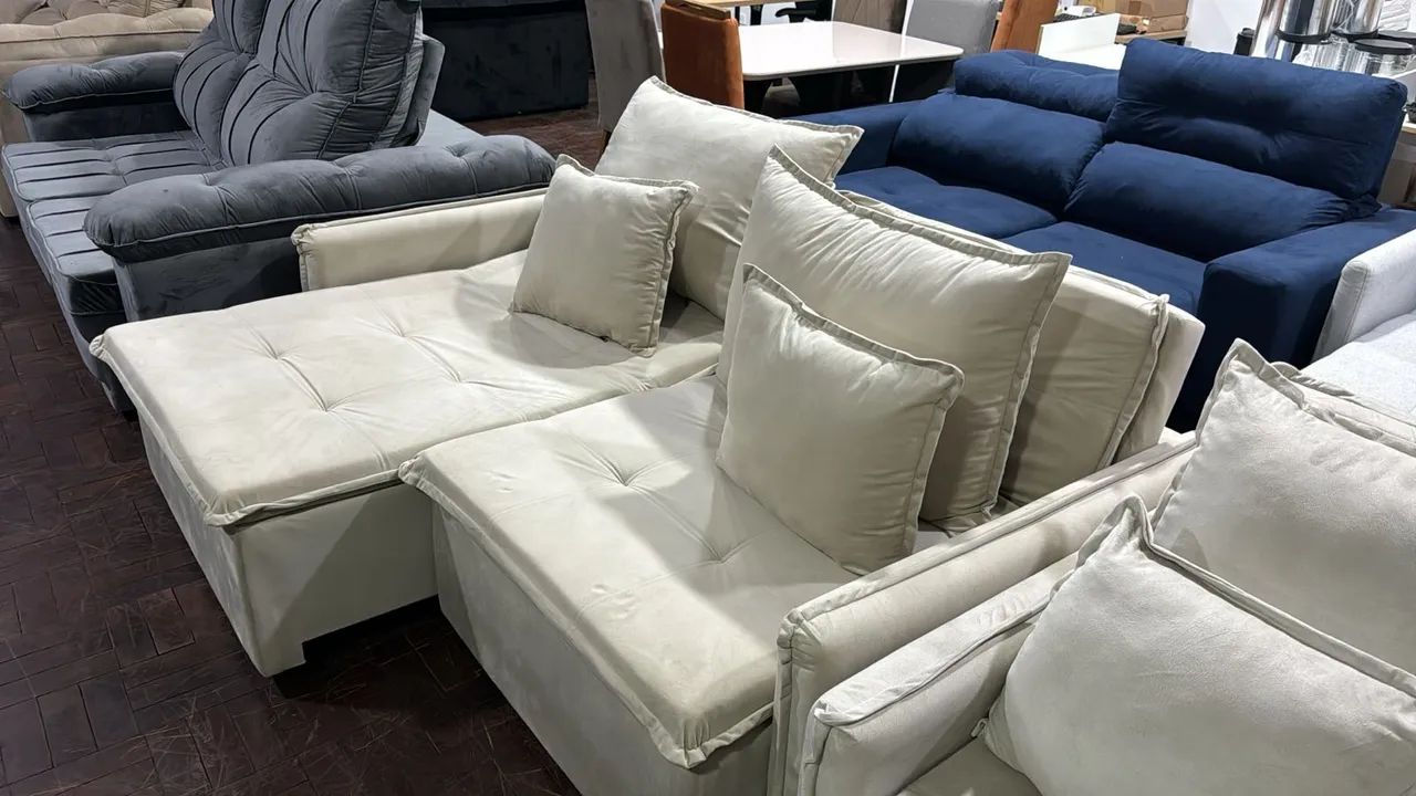 Sofá sem caixa New  Madri 2,20 mts - Foto 5