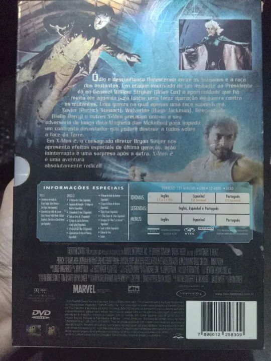 Dvd duplo do filme X-men 2 - Foto 2