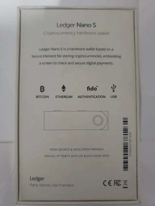 Carteira Leadger Nano S Original - Foto 6