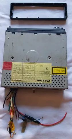 CD player automotivo (com defeito), marca  Coastar, modelo CSD-8750 CDX, com chicote, - Foto 3