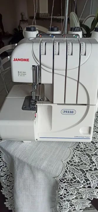 Máquina Overlok JANOME 7033D - Foto 5