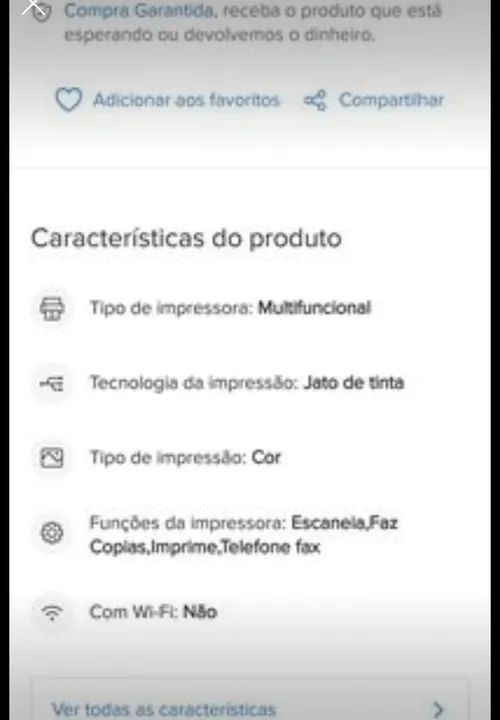 Multifuncional Hp Office Jet J3680 All-in-one, usada - Foto 3