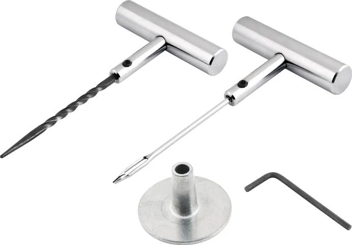 Aplicador preparador para reparos de pneus, jogo com 6 peças, JRV 4000, VONDER 