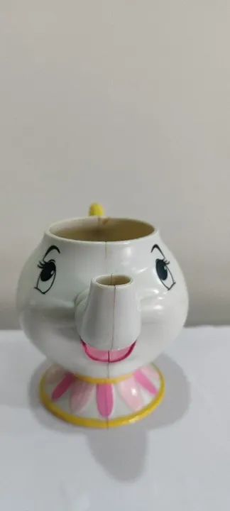 Mini Bule Bela e a Fera Disney Colecionador Usado  - Foto 2