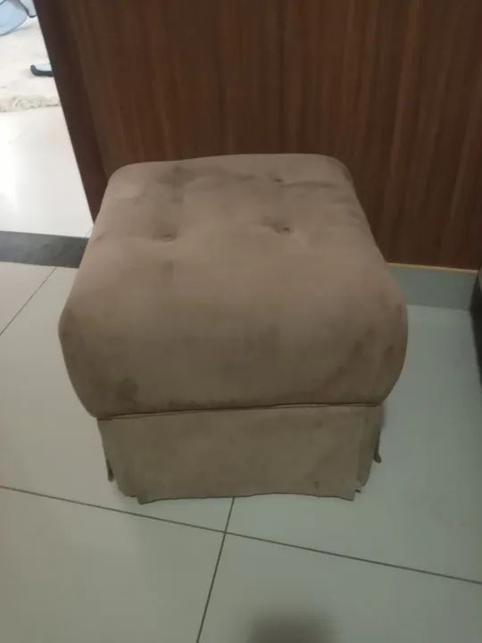 Poltrona de balanço com puf - Foto 5