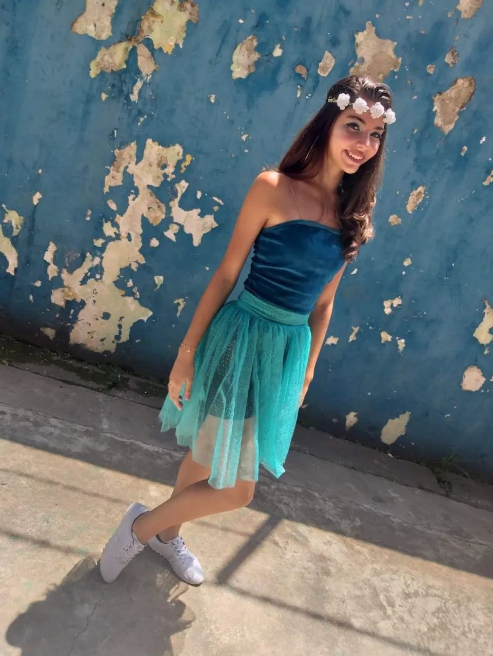 Fantasia verde com acessórios  - Foto 2