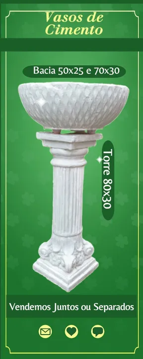 Vasos de Cimento