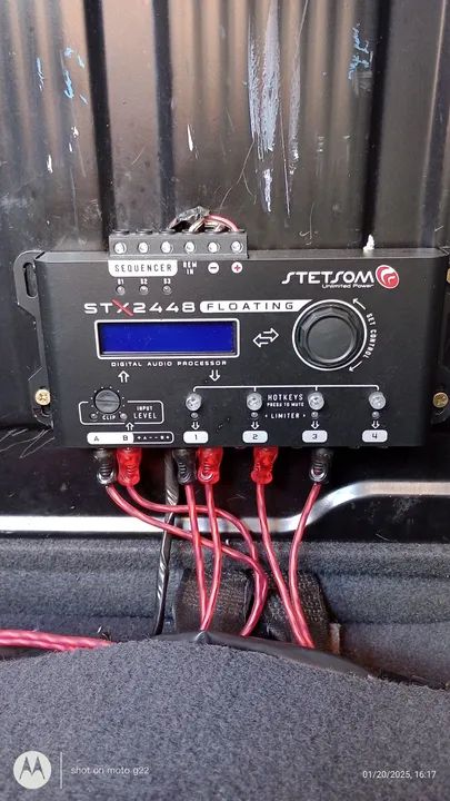 Processador de Áudio Stetsom STX2448 Floating