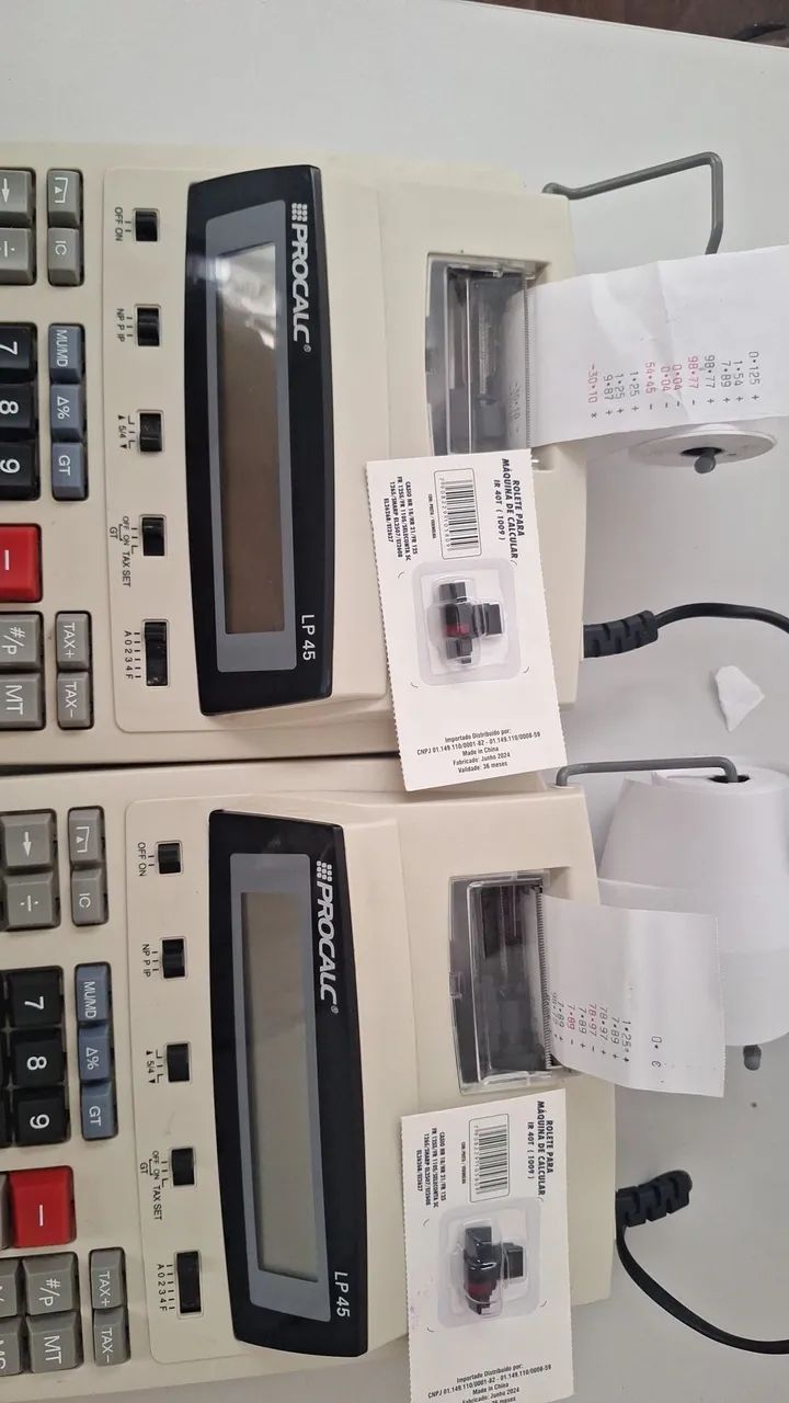 Calculadora Caixa Registradora Procalc LP 45 preço da unidade  - Foto 2