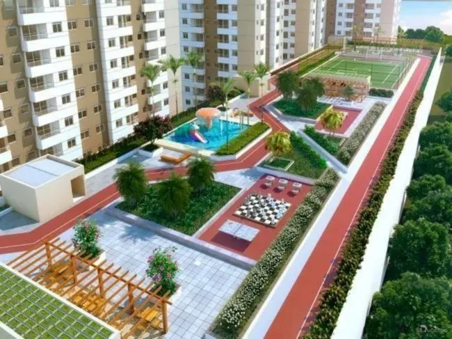 Apartamento para Venda - 50.64m², 2 dormitórios, sendo 1 suites, 1 vaga - Humaitá