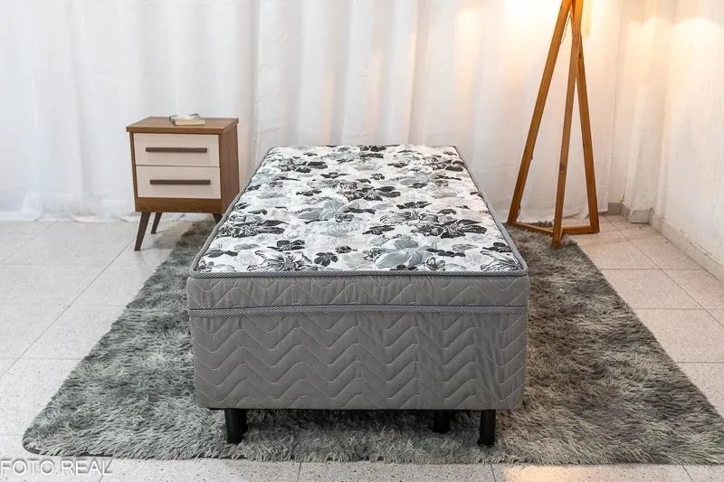 Cama Box Solteiro Dackar + Cama Auxiliar Orthoside- Entrega Rápida - Foto 3