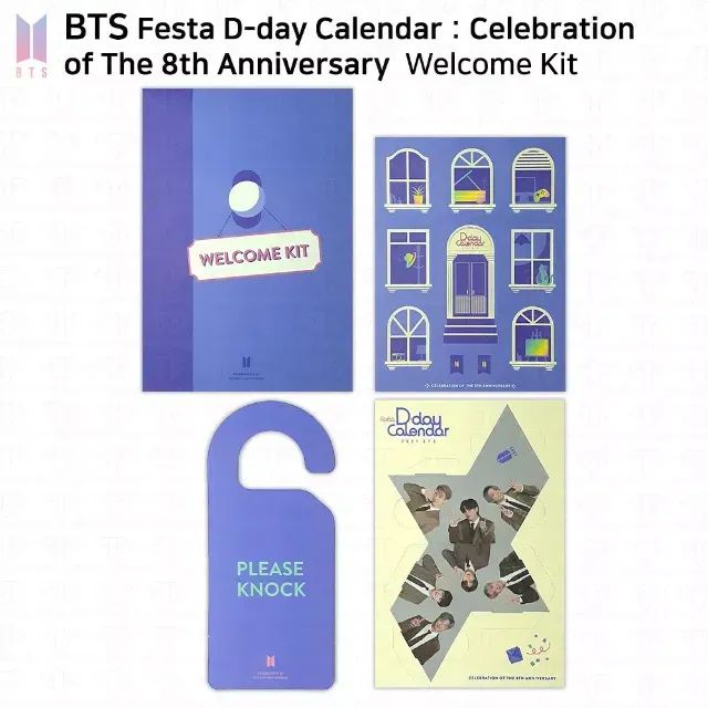 BTS OFICIAL Festa D-day Calendar Novo - Hobbies e coleções - Vila
