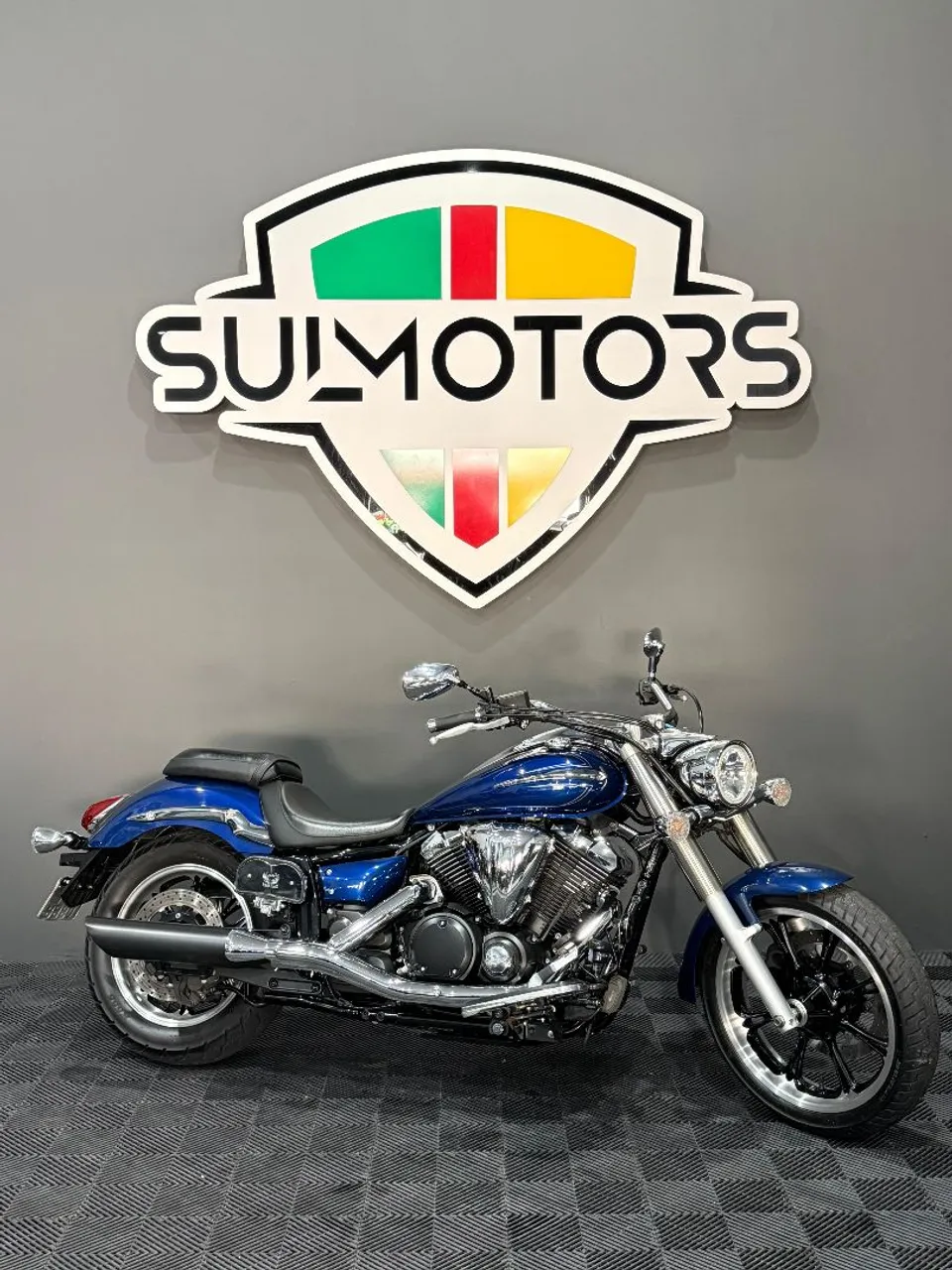 YAMAHA MIDNIGHT STAR 950 DÚVIDO IGUAL RARIDADE ABSOLUTA SUL MOTORS