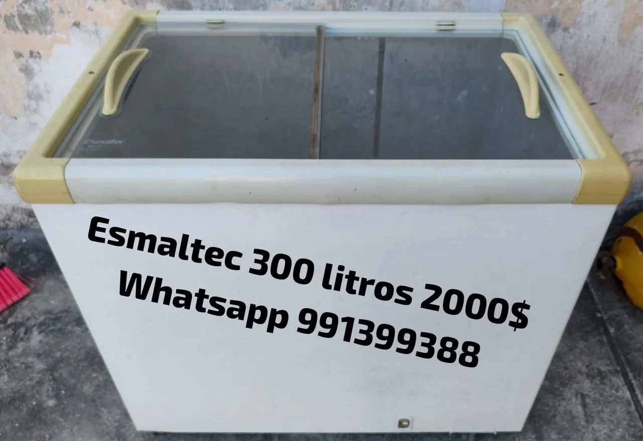Freezer Horizontal Esmaltec 300 Litros tomada 127 voltz gela e congela e entrego - Foto 3