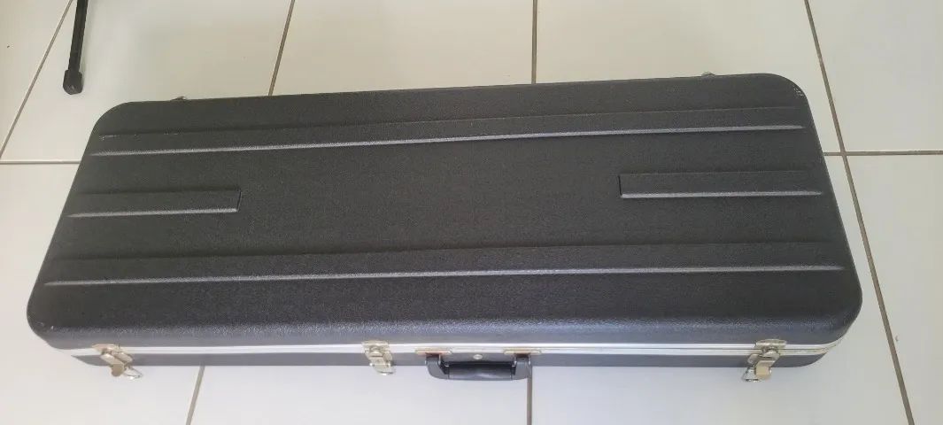 Guitarra Les Paul Epiphone Custom Pro Branca + Super case de fibra - Foto 5
