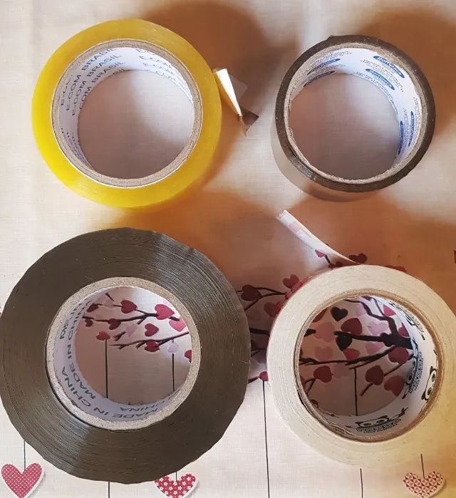 Fita Adesiva Marrom 300 Metros (metragem real) - Foto 3