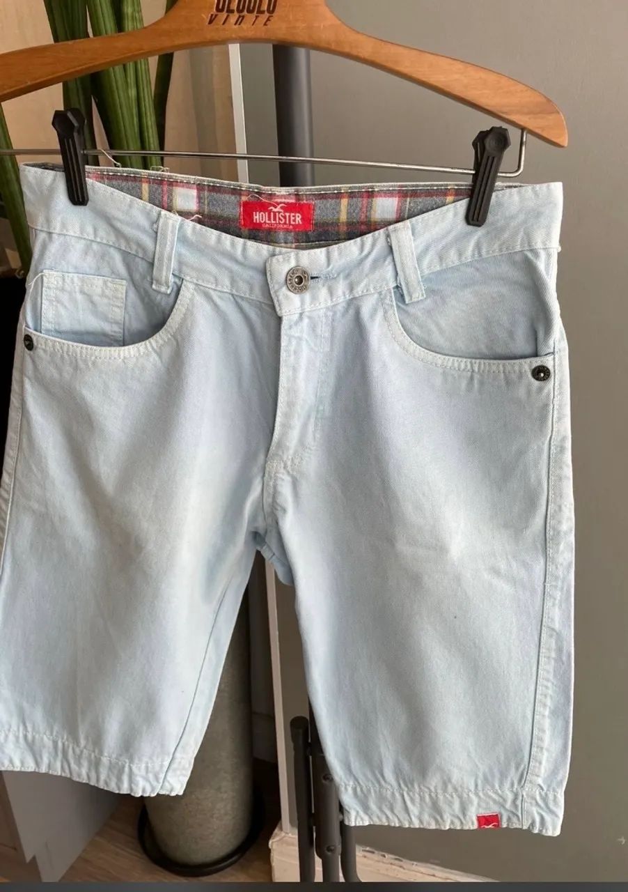 Bermuda jeans hollister - tam 38 - Foto 4