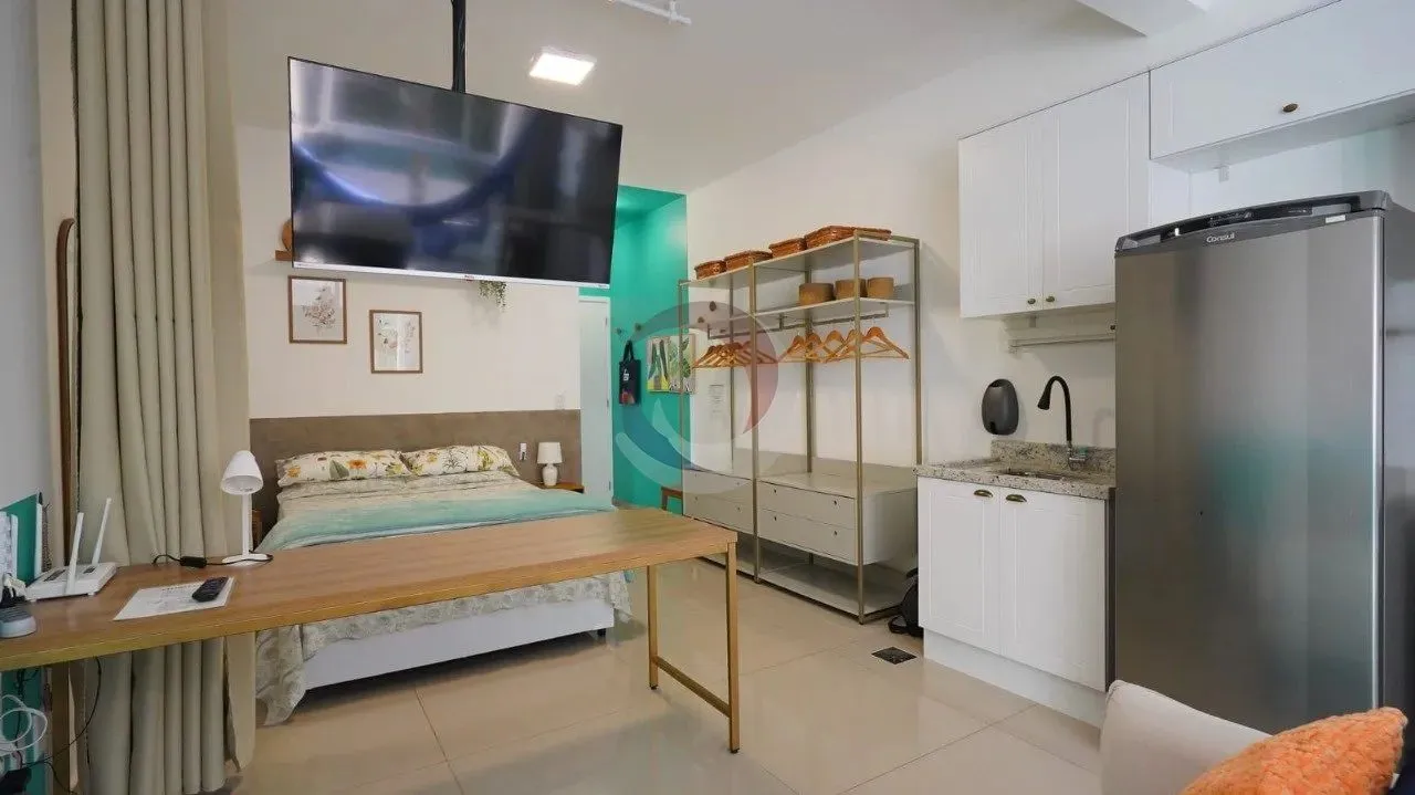 Studio mobiliado no Alto Ribeirão