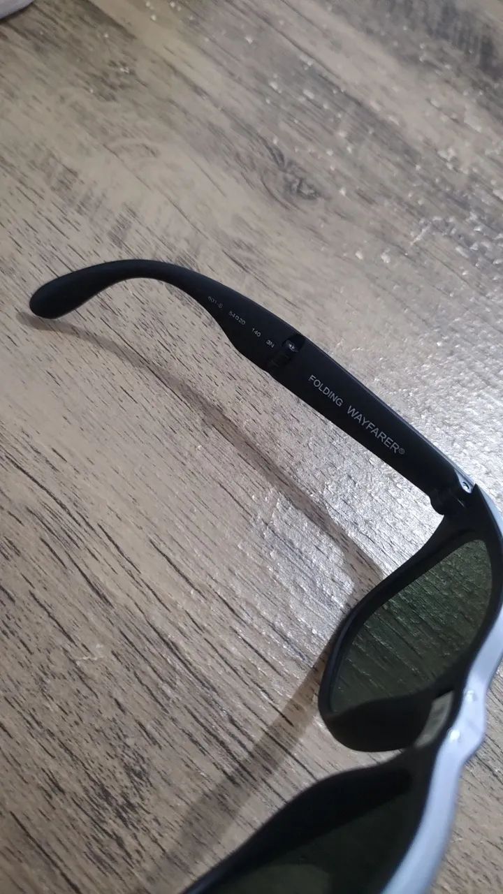 Óculos Ray Ban Folding Wayfarer Original  - Foto 4