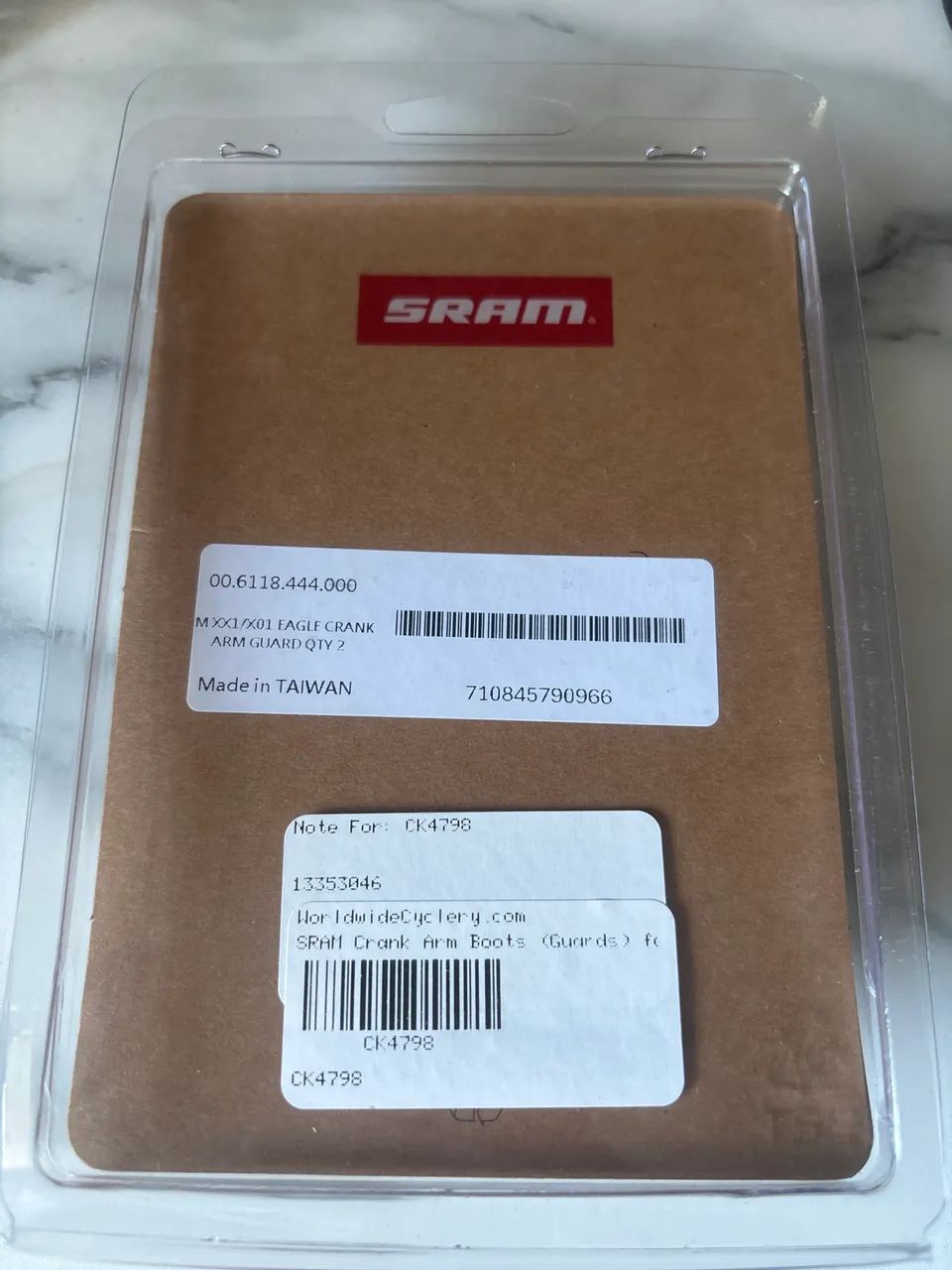 Protetor Borracha Original Sram Pedivela Carbono - Foto 2