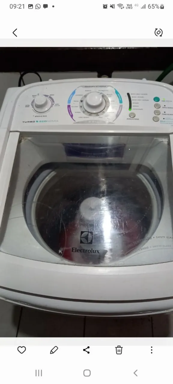 LER BEM A DESCRIÇÃO- VENDE SE MÁQUINA DE LAVAR