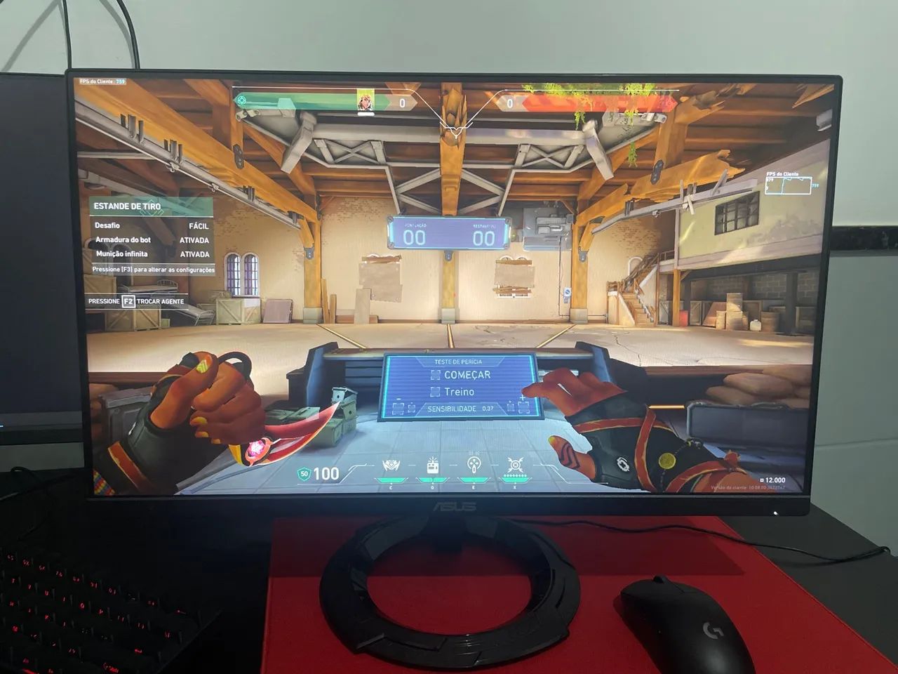 Monitor Gamer Asus 165hz 24 polegadas