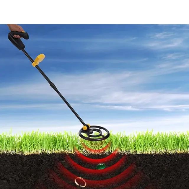 Detector Metais Ouro Prata Moeda Prova D'água Com tela - Foto 3