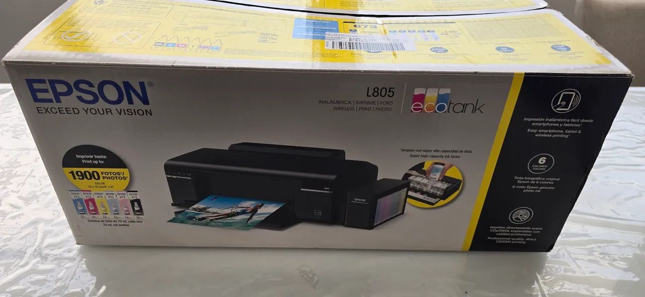 Impressora EPSON L805 ecotank - Foto 5