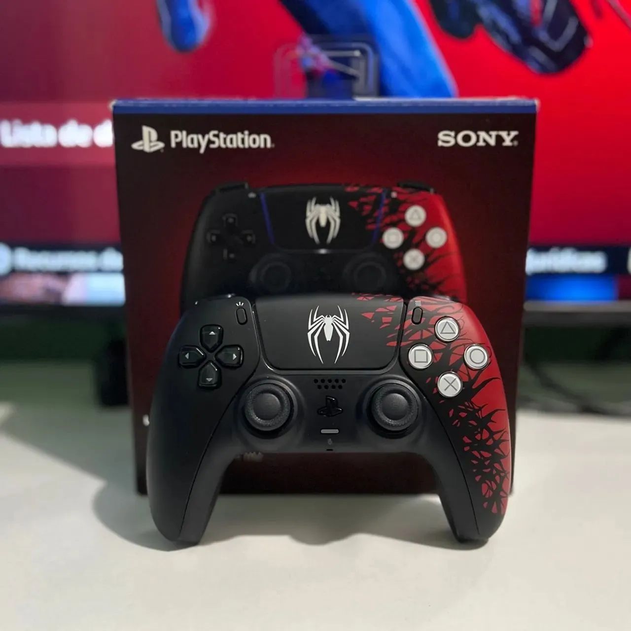 Kit Dualsense + FacePlate Spider-Man 2 - Foto 4
