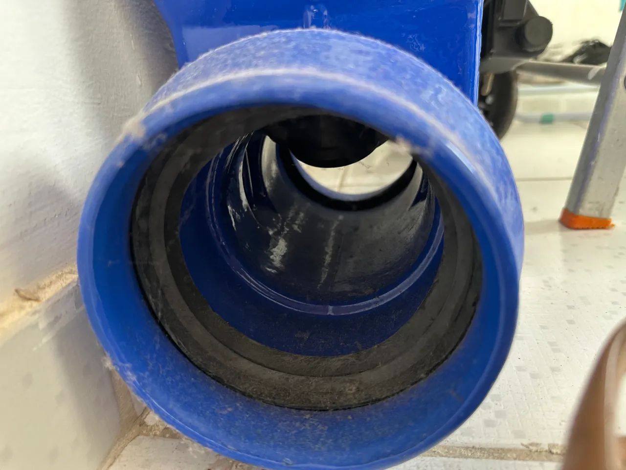 Registro DN100 DE110 mm em ferro fundido - Foto 3