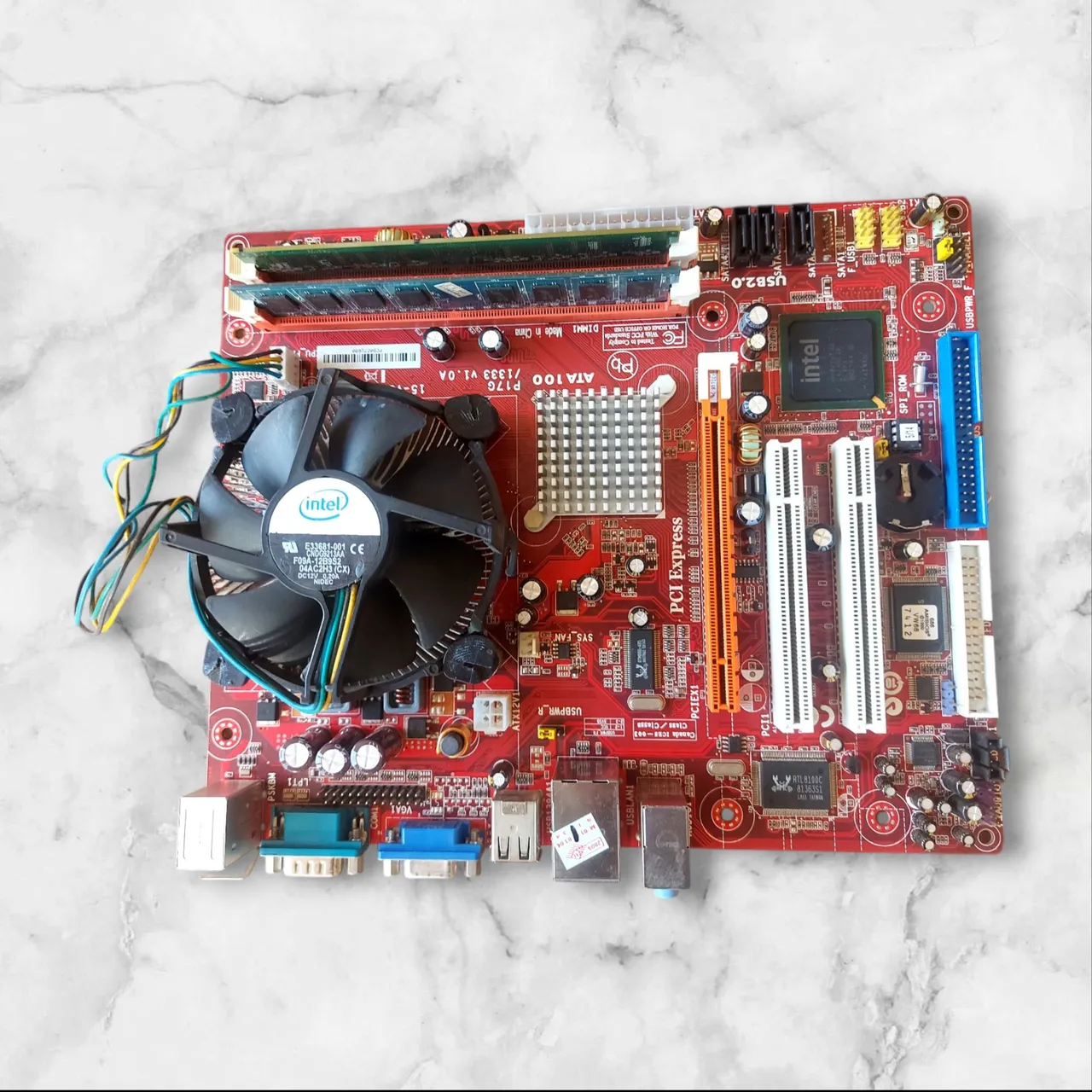 Kit PLACA MÃE PCCHIPS P17